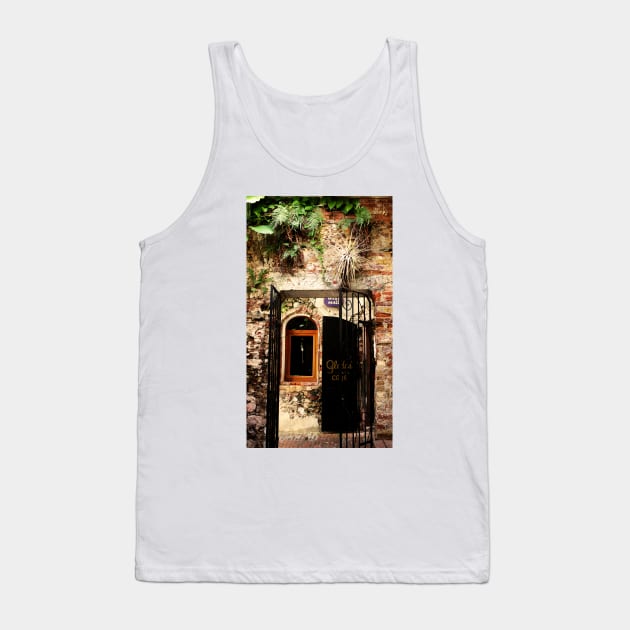 Cafe Entrance Tank Top by tgass